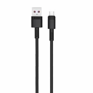 XO NB-Q166 USB kabel - Micro USB 1m / 5A černý
