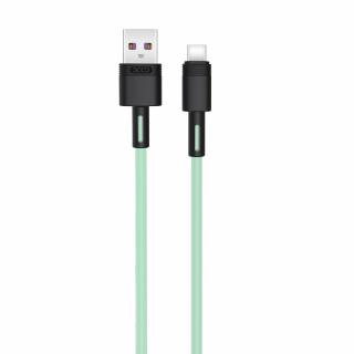 XO NB-Q166 USB kabel - USB-C 1m / 5A zelený