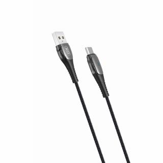 XO NB145 USB kabel - USB-C 1m / 2,4A černý