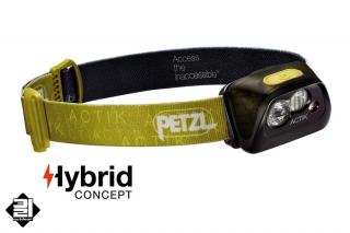 Čelovka Petzl ACTIK zelená (Headlamp Petzl Actic Green)