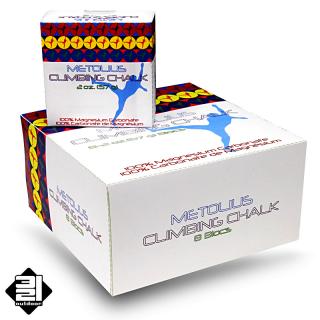 Metolius MAGNEZIUM krabice 456 g (Magnesium Chalk Block 8 x 57 g)