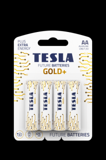 Baterie Tesla GOLD+ AA 4 ks