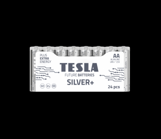 Baterie Tesla SILVER+ AA 24 ks