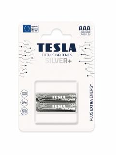 Tesla Baterie SILVER+ AAA 4ks 2 ks