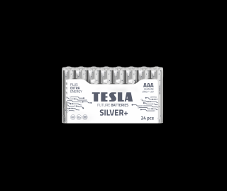 Tesla Baterie SILVER+ AAA 4ks 24 ks