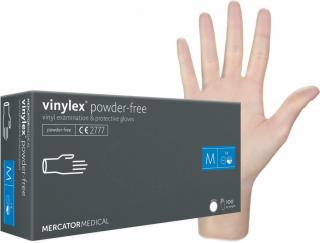 Vinylové rukavice Mercator VINYLEX 100 ks Velikost XL
