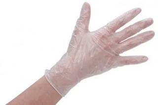 ZENCO Jednorázové vinylové rukavice 100 ks, vel. M, L Velikost L