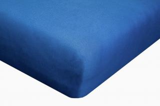 Aaryans Jersey prostěradlo  tmavě modré Rozměry: 160x200 cm
