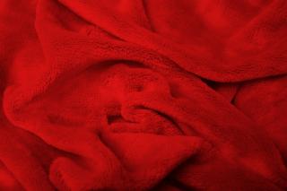 Aaryans prostěradlo mikroflanel červené Rozměry: 90x200 cm