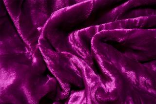 Aaryans prostěradlo mikroflanel tmavě fialové Rozměry: 180x200 cm