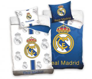 Bavlněné povlečení Real Madrid BLUE and WHITE 135x200/80x80