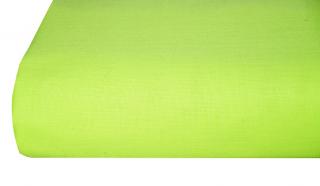 Bavlněné prostěradlo - Plachta 140x225 cm zelenoŽlutá