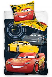 Carbotex Povlečení Cars 3 Tajní Agenti 140x200/70x80