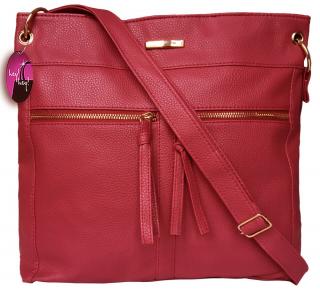 Crossbody kabelka JBFB 310B ČERVENÁ