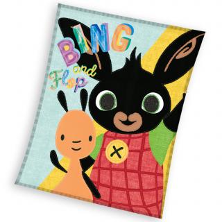Dětská deka Zajíček Bing a Flop 110x140 cm