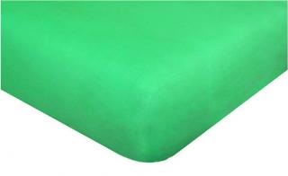 Dětské prostěradlo jersey 60x120 cm pastelově zelené