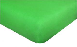 Dětské prostěradlo jersey 60x120 cm světle zelené