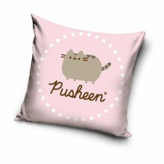 Dětský polštářek Kočička Pusheen růžový, 40x40cm