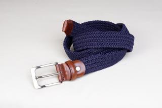Elegantní pásek JBBT 10 TMAVĚ MODRÝ Opasek vel.: L