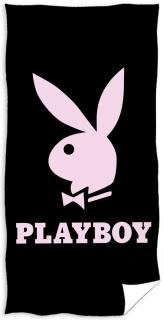 Froté osuška Playboy černá