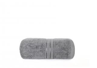 Froté ručník Rondo šedý, 50x90 cm
