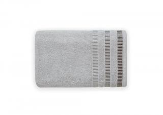Froté ručník Saggita stříbrný, 50x90 cm