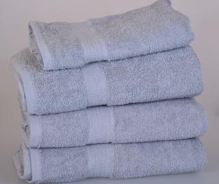 Froté ručník SPRING , 50x100 cm, světle šedý kusy: 2ks sada