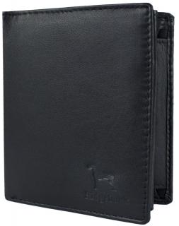 Kožená pánská peněženka JBNC 37 MN černá, s RFID  ochranou