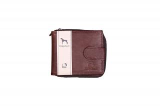 Kožená pánská peněženka JBNC 43 MN HNĚDÁ, s ochranou RFID