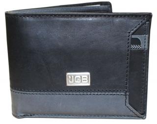 Kožená peněženka s ochranou RFID - JCBNC 55 černá
