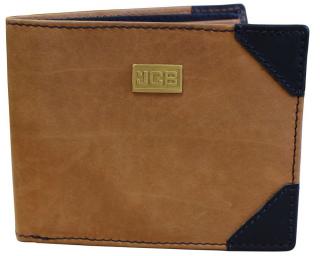 Kožená peněženka s ochranou RFID - JCBNC 56 TAN