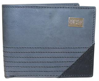 Kožená peněženka s ochranou RFID - JCBNC 58 šedá