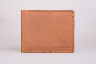 Pánská kožená peněženka JBNC 41 TAN, přírodní hnědá