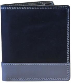 Peněženka pánská kožená JBNC 37 MNC černo/šedá