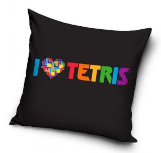 Polštářek I love Tetris, 40x40 cm