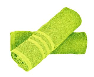 Sada ručníků Basic 2 ks - zelená
