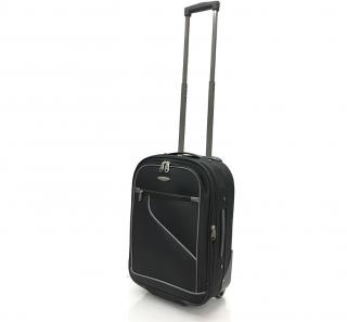 Textilní kufr JB 2006 černá/šedá XS