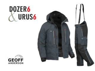 AKCE GEOFF ANDERSON - DOZER 6 + Urus 6 černá XL