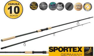 Kaprařské pruty SPORTEX Paragon Carp CS-2 Classic 2-díl 366cm / 3,25lbs