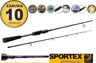 Přívlačové pruty SPORTEX Black Arrow G-3 ultra light210cm / 0,5-7g