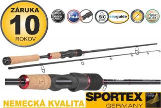 Přívlačové pruty Sportex Captor Spin 2-díl 270cm / 60g, 38-74g