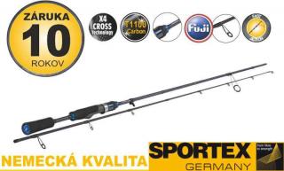 Přívlačové pruty SPORTEX Magnific Finesse L 2díl 185cm / 0,4-7g