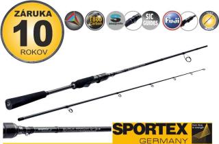 Přívlačový prut SPORTEX Black Arrow G-3 spin 2-díl 210cm / 40g