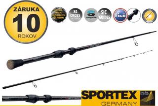 Přívlačový prut SPORTEX X-Act Trout 2-díl185cm / 10g