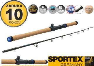 Sumcové pruty SPORTEX Top Cat Vertical 2-díl 198cm / 130-300g