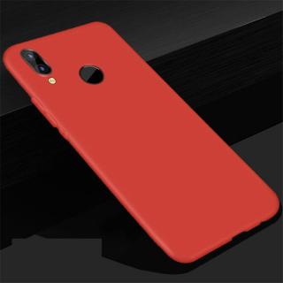 Barevné pouzdro na HUAWEI P SMART 2019 - obal Barva: Červená