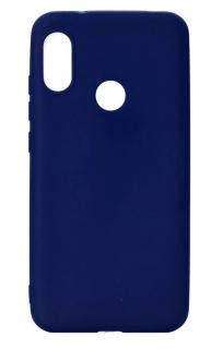 Barevný silikonový obal na Xiaomi MI A2 Lite Modrá: Tmavě modrá