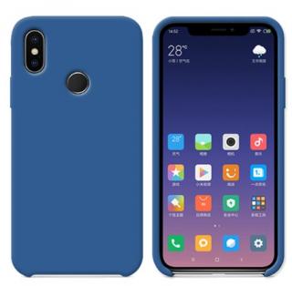 Barevný silikonový obal na Xiaomi MI MIX 2S Modrá: Tmavě modrá