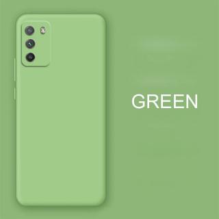 Barevný silikonový obal na Xiaomi POCO M3 Barva: Zelená