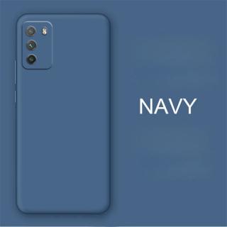 Barevný silikonový obal na Xiaomi POCO M3 Modrá: NAVY